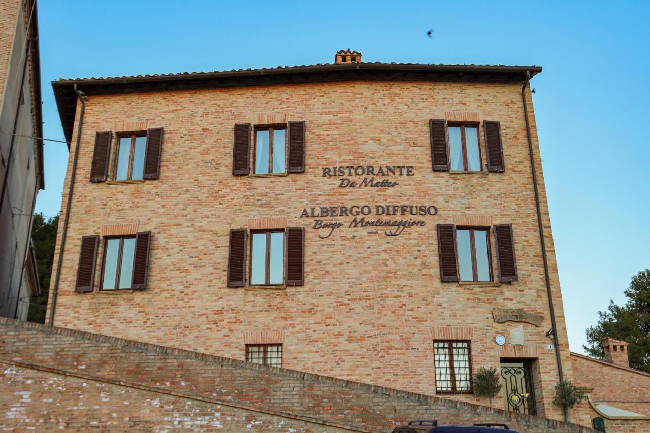 Albergo Diffuso Borgo Montemaggiore Montemaggiore al Metauro Zewnętrze zdjęcie